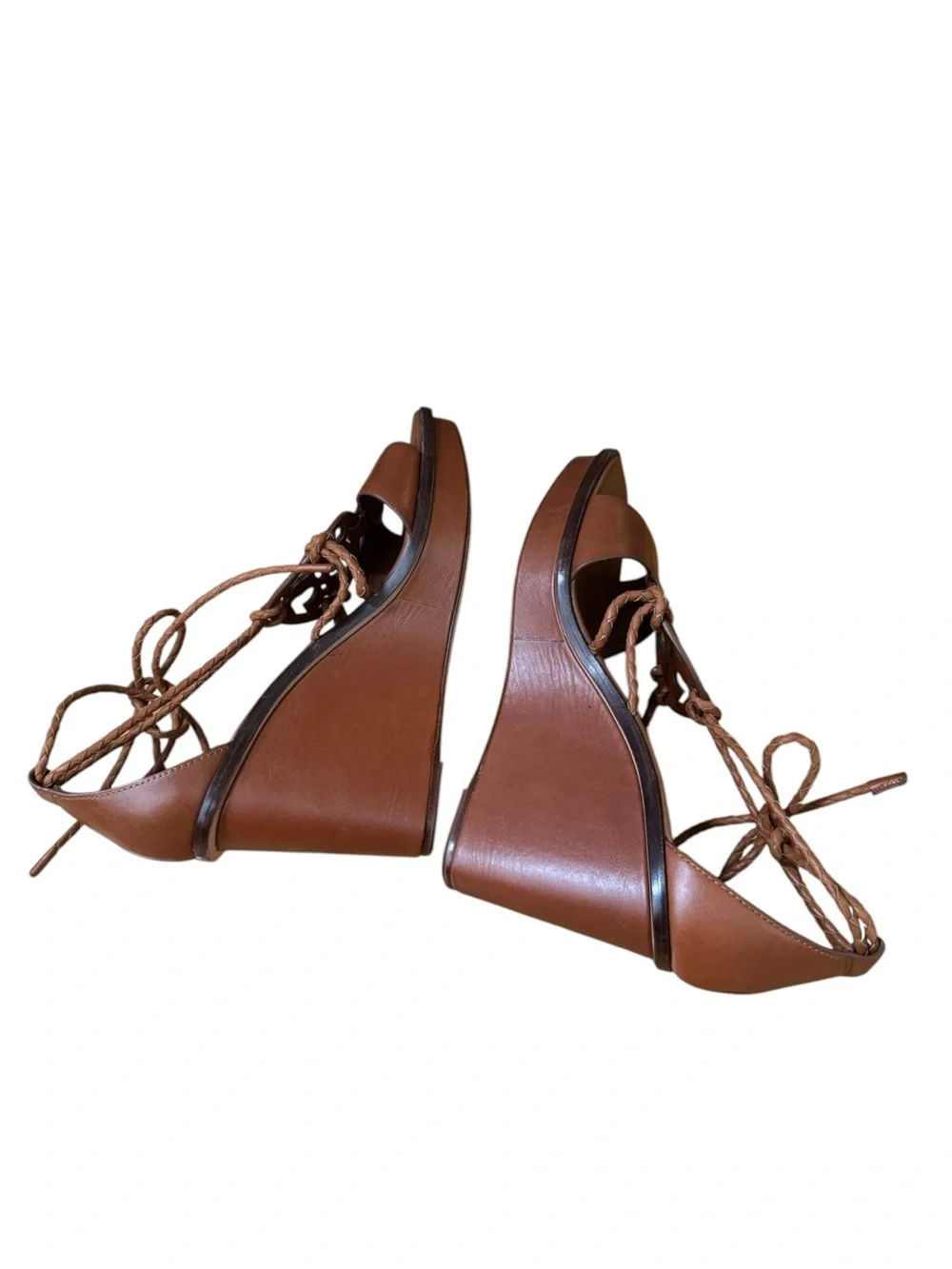 Tory Burch Miller Braided Wedge Sandals